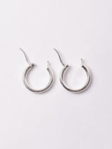 パイプ フープ シルバーピアス