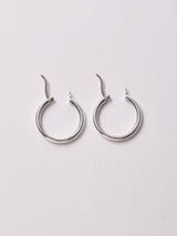 パイプ フープ シルバーピアス