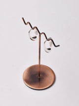 ドロップ フック シルバーピアス