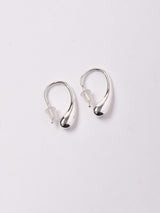 ドロップ フック シルバーピアス