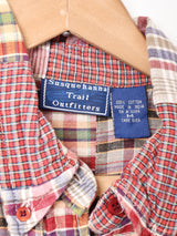 スリーブレス チェック柄シャツ