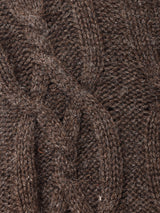 ウッドボタン チロル カーディガン