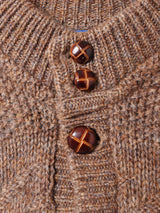 アメリカ製 PENDLETON ウッドボタン ハイネック カーディガン