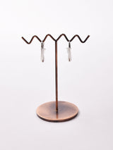 ドロップ フック シルバーピアス