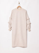 【7色展開】Elcamino コーデュロイ ロングスリーブワンピース
