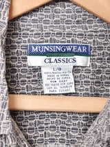 総柄 半袖シャツ