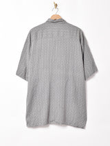 総柄 半袖シャツ