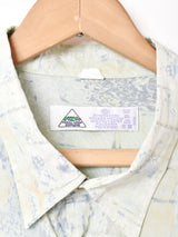 総柄 半袖シャツ