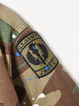 リメイク ペイントミリタリージャケット