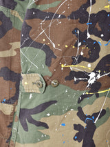 リメイク ペイントミリタリージャケット