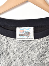 アメリカ製 フリンジデザイン 刺繍 スウェットシャツ