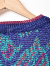 ペイズリー柄 セーター