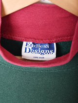 ハートプリント スウェットシャツ