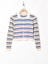 【2色展開】Elcaminoボーダーカーディガン