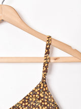 【3色展開】Elcaminoコーデュロイ キャミソールワンピース 花柄