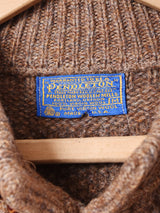 アメリカ製 PENDLETON ウッドボタン ハイネック カーディガン