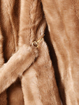 アメリカ製 フェイクファーコート