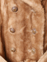 アメリカ製 フェイクファーコート