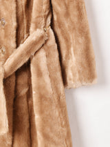 アメリカ製 フェイクファーコート