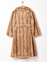 アメリカ製 フェイクファーコート