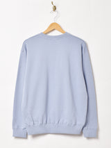 【2色展開】 ワンポイント キャット 刺繍 スウェットシャツ