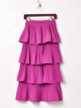 【7色展開】Meridian 4ラッフルスカート