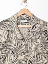 Emerald Motel 総柄 半袖クロップドシャツ