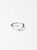 ウェーブデザイン シルバーリング