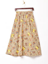 Emerald Motel 総柄 フレアスカート