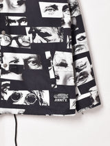 【2色展開】Backers JIMMY'Z 総柄 モノクロ フォトプリント ジャケット