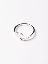 ウェーブデザイン シルバーリング