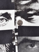 【2色展開】Backers JIMMY'Z 総柄 モノクロ フォトプリント ジャケット