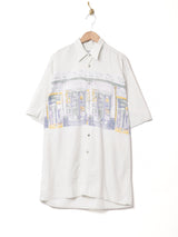 風景柄 半袖シャツ