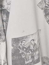 総柄半袖シャツ