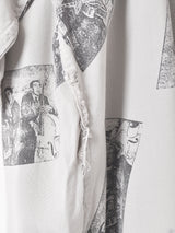 総柄半袖シャツ