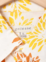 花柄 半袖シャツ