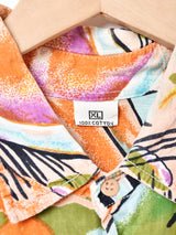 総柄 半袖シャツ