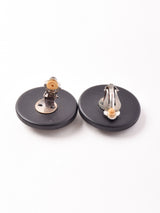 アニマル柄 サークルイヤリング