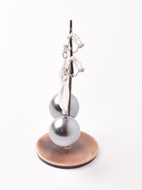 ビーズ ダングルイヤリング