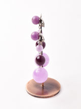 ビーズ ダングルイヤリング