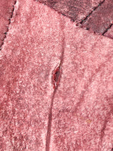 切り替えデザイン パッチ付き レザージャケット