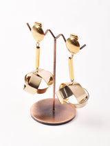 ゴールド ダングルイヤリング