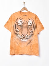 アニマルプリント タイダイTシャツ