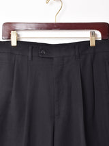 タックパンツ W34