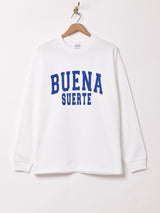 【2色展開】ロゴプリント ロンT「BUENA」