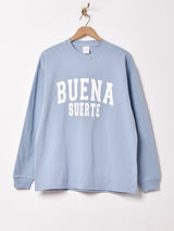 【2色展開】ロゴプリント ロンT「BUENA」