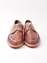 レースアップ レザーシューズ 27cm