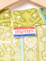 ポケット付き 総柄 半袖シャツ