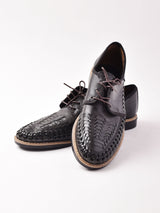 レースアップ レザーシューズ 27cm