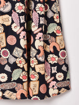 Emerald Motel 総柄 フレアスカート